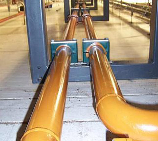 hydraulic pipework