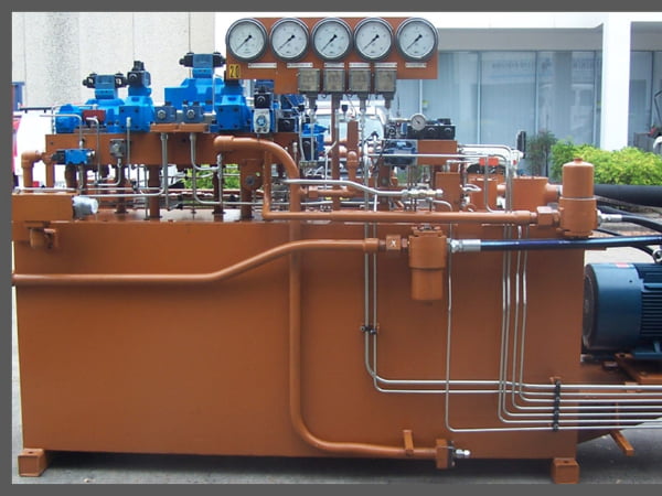 Press hydraulic power unit_after