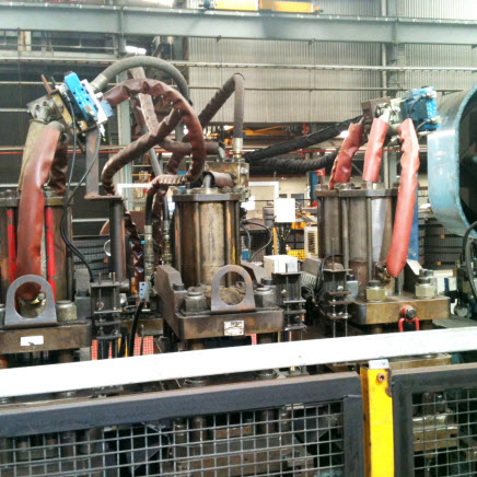Hydraulic manufacturing machinery